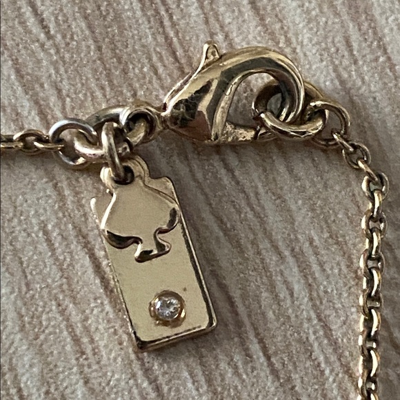 kate spade Blue and Gold Necklace and floral necklace - Picture 4 of 5